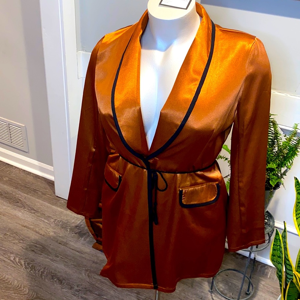 Pretty Little Things Bronze Blazer Dress